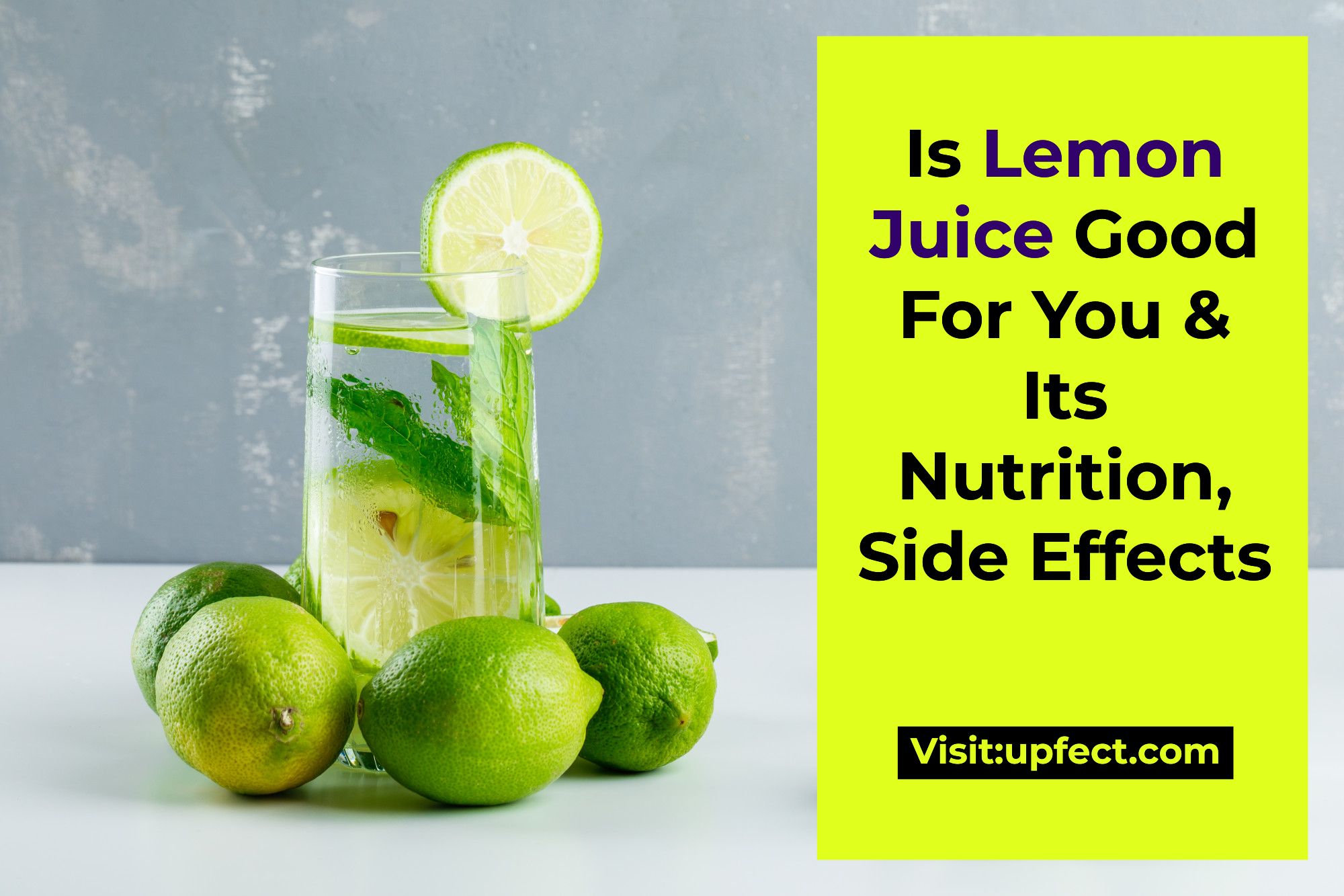 Is Lemon Juice Good For You