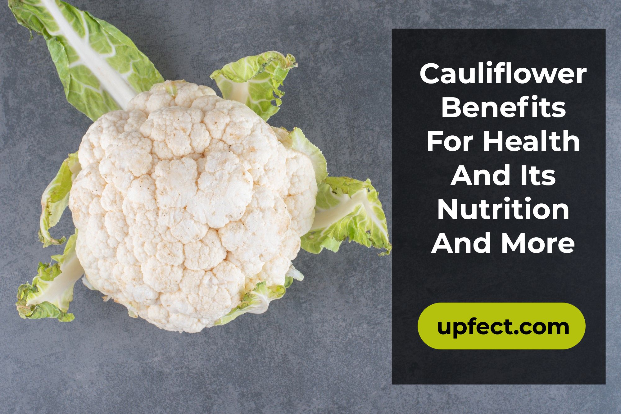 Cauliflower Benefits For Health