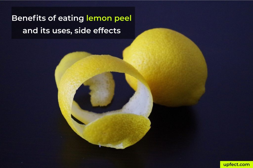 eating lemon peel benefits